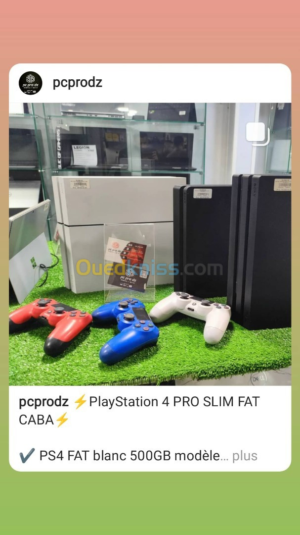 PLAYSTATION 4 PRO SLIM FAT