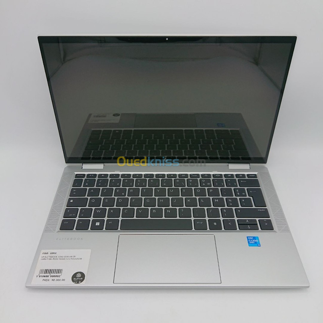 HP Elitebook 1030 G8 X360 i5-1145G7 08 Go ddr4 512 Go SSD 13.3 pouces IPS tactile FHD intel iris xe 