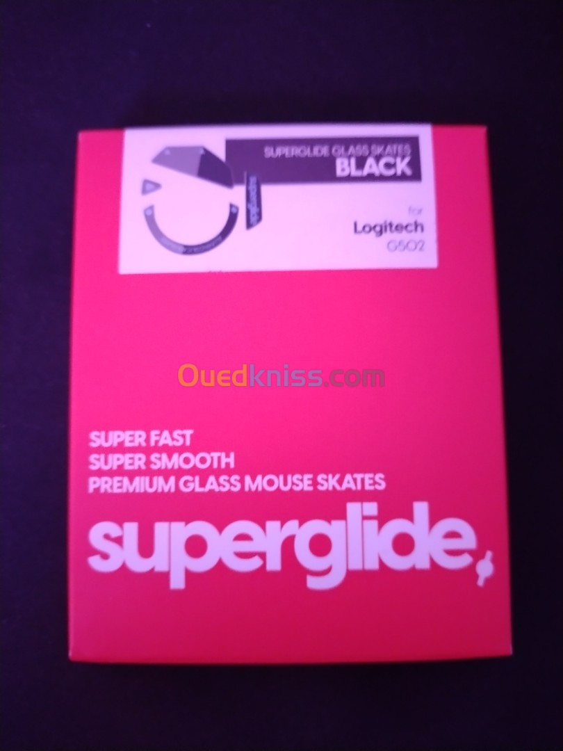 Patins SUPERGLIDE en VERRE, Logitech G502 Lightspeed