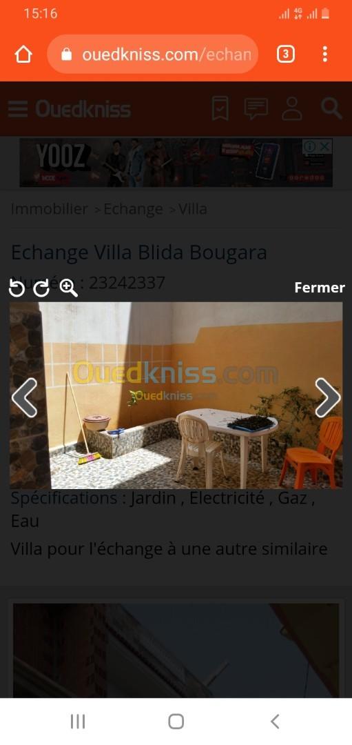 Vente Villa Blida Bougara