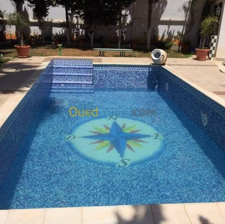 بناء مسابح Construire des piscines 