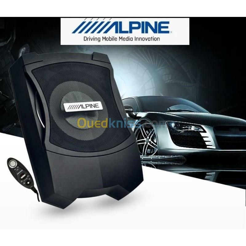 Alpine SubWoofer caisson de basses actif sous le siège PWE-T080OC SWE-1080 système audio Hifi 