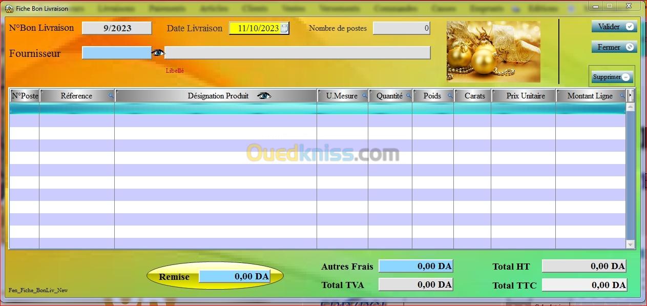 Gestion et suivi de Bijouteries