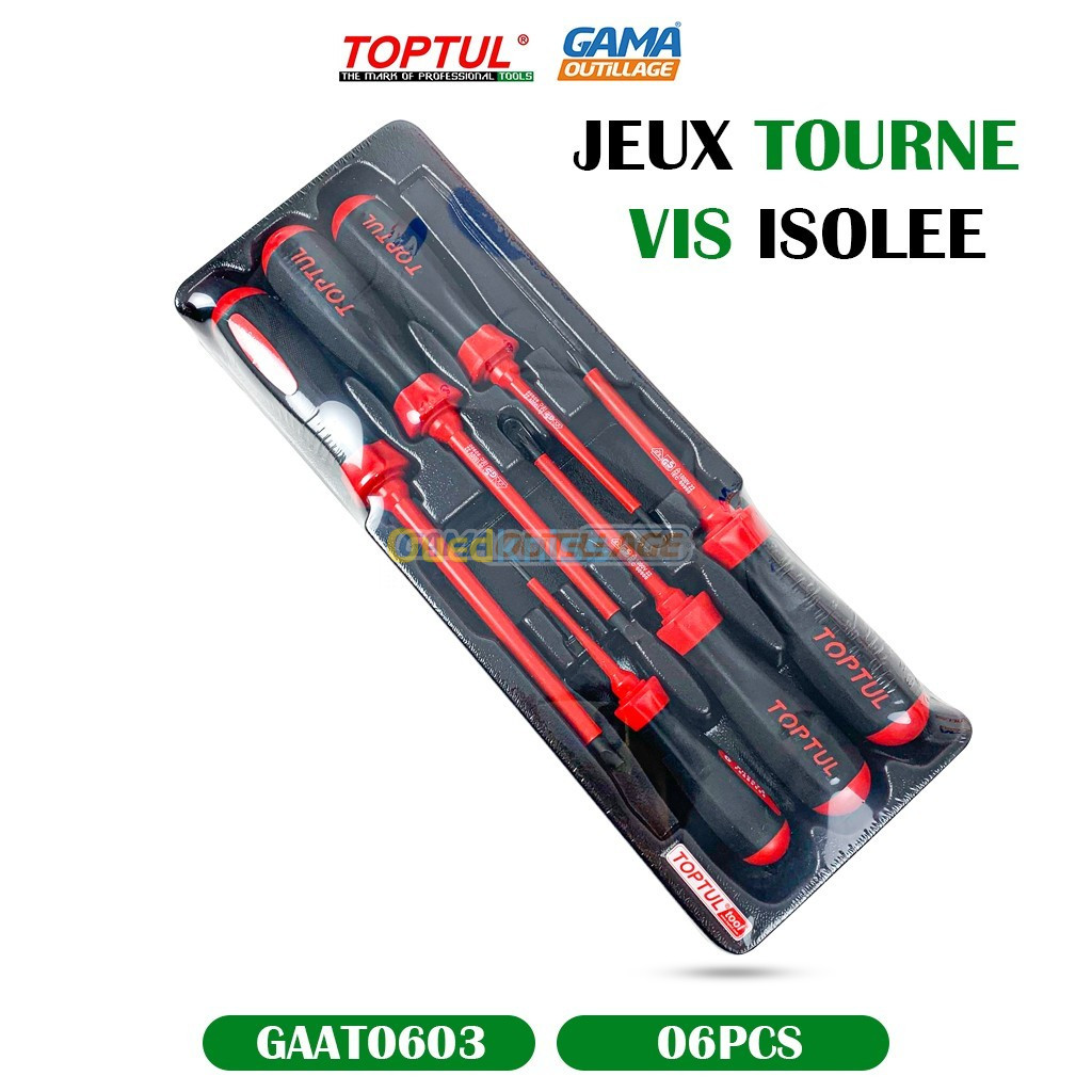 Jeux de tournevis toptul 