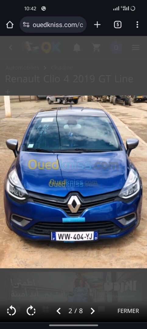 Renault Clio 4 2019 GT Line +