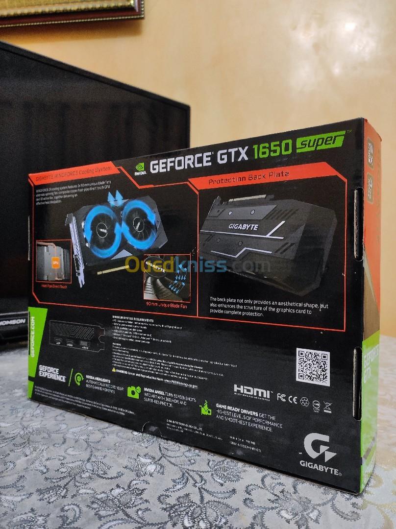 GTX 1650 SUPER GIGABYTE 4GB WINDFORCE OC 100% ORIGINAL 