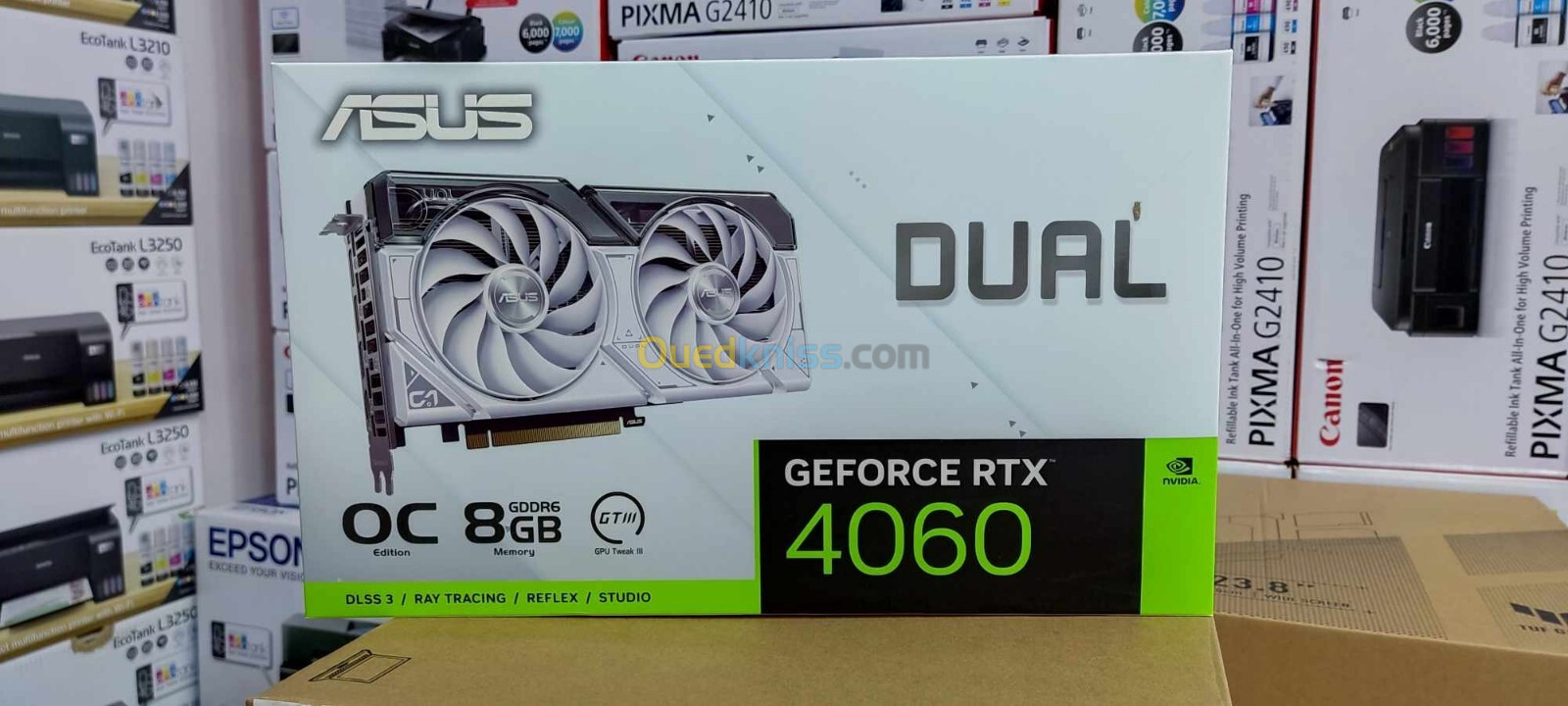 ASUS Dual GeForce RTX 4060 White OC Edition 8GB GDDR6