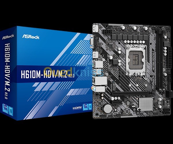 CARTE MERE ASRock H610M-HDV/M.2 R2.0