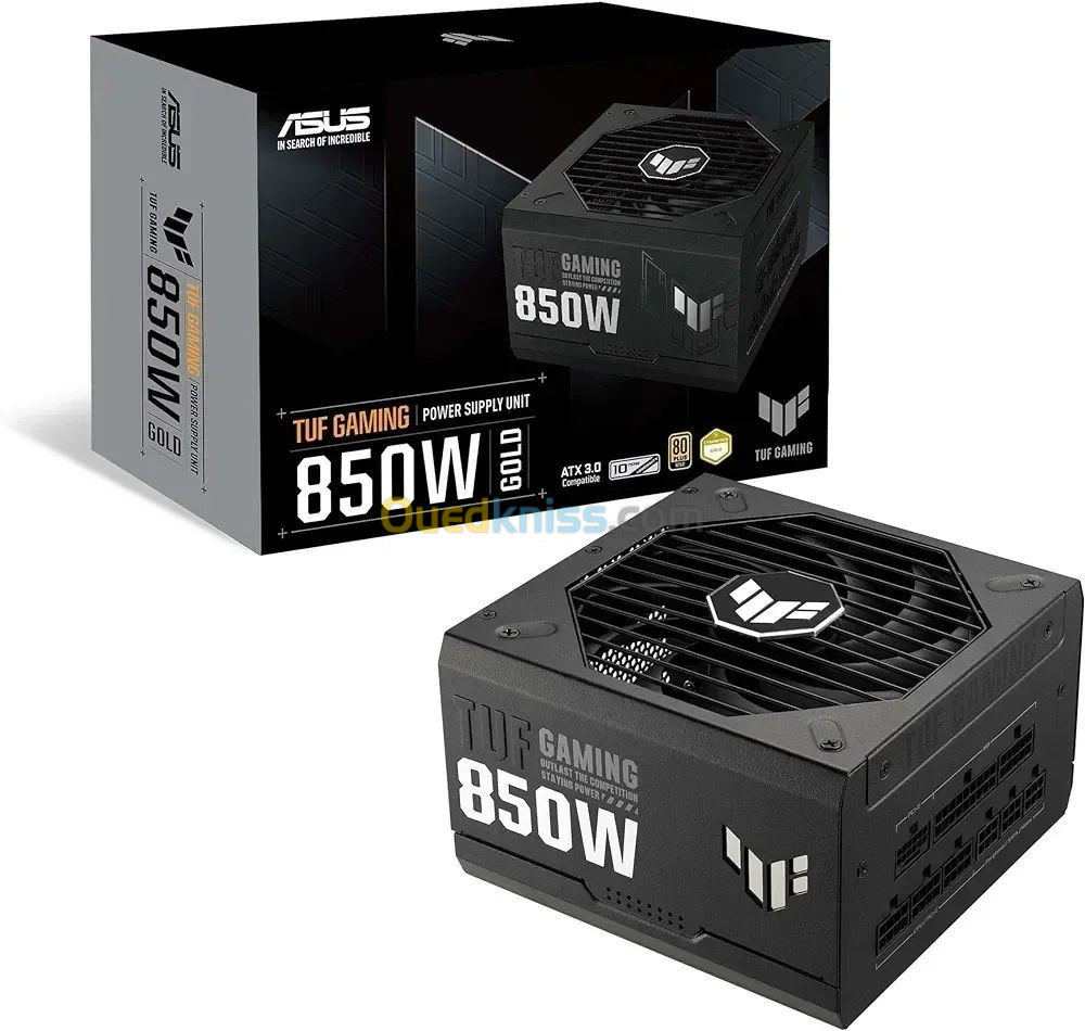 Alimentation ASUS TUF GAMING 750W / 850W / 1000W 80 GOLD FULL MODULAR