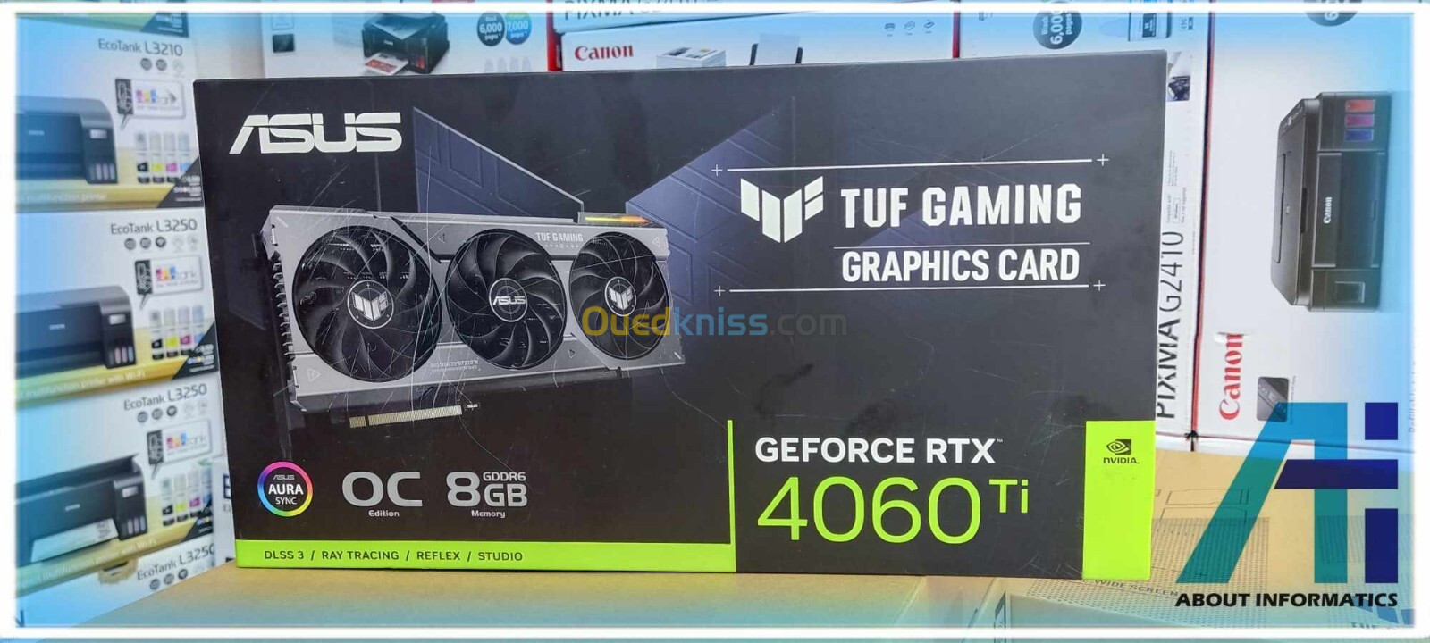 ASUS TUF Gaming GeForce RTX 4060 Ti 8GB GDDR6 OC Edition