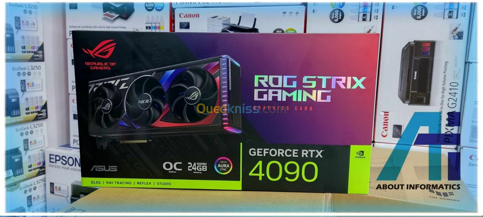 ROG Strix GeForce RTX 4090 OC Edition 24GB GDDR6X