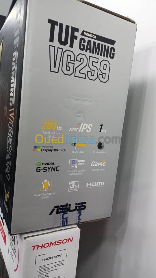  TUF Gaming VG259QM (1920x1080), Fast IPS, Overclockable 280Hz Acceptez le changement avec 2K .165hz