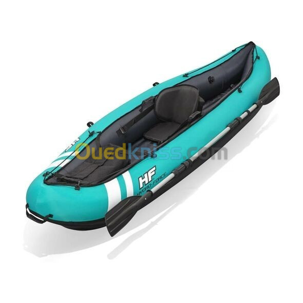     Bestway Canoë Kayak Hydro-Force Ventura 65118 Pompe+Rames 130kg 