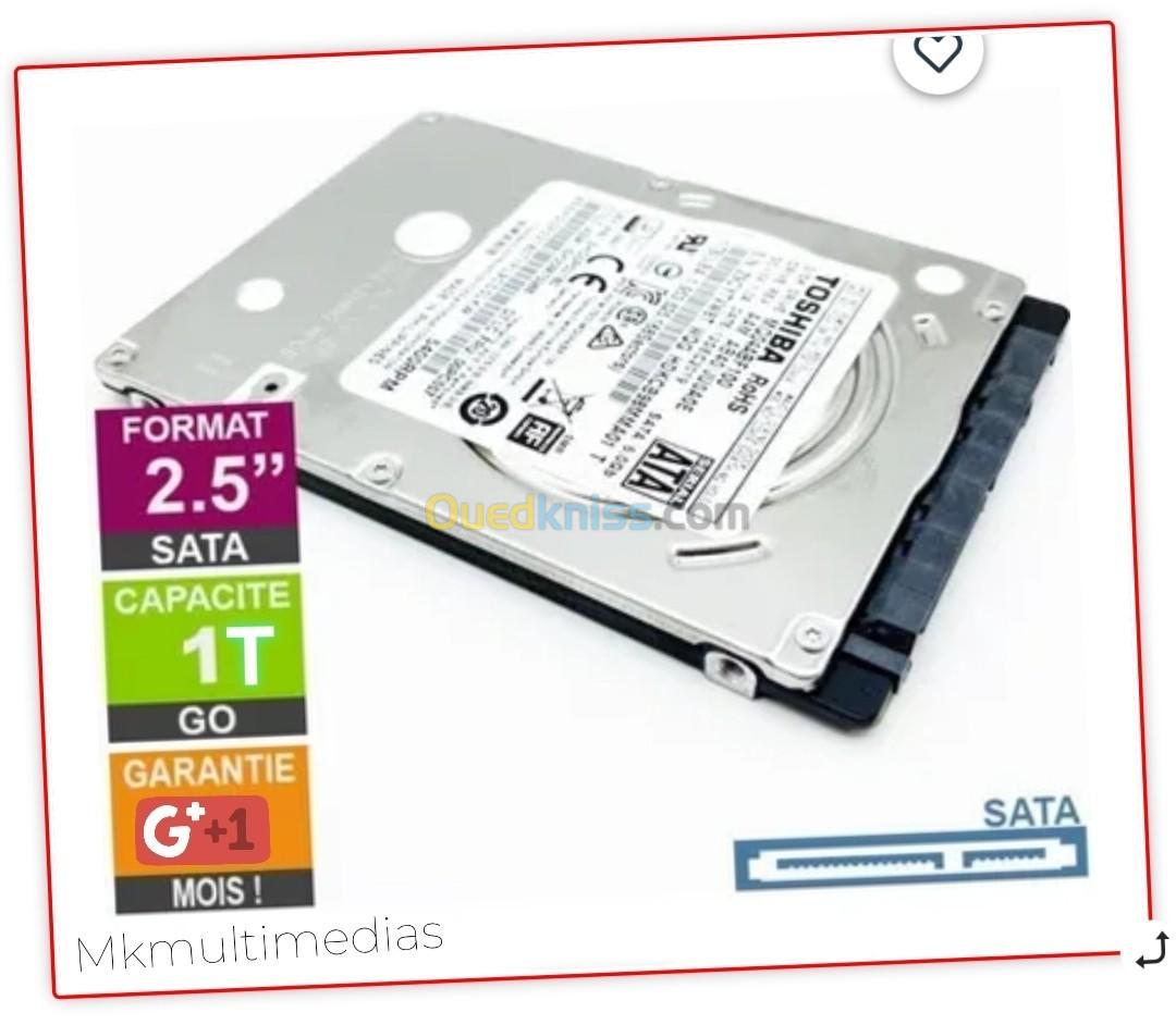 Disque HDD Toshiba 1Tera