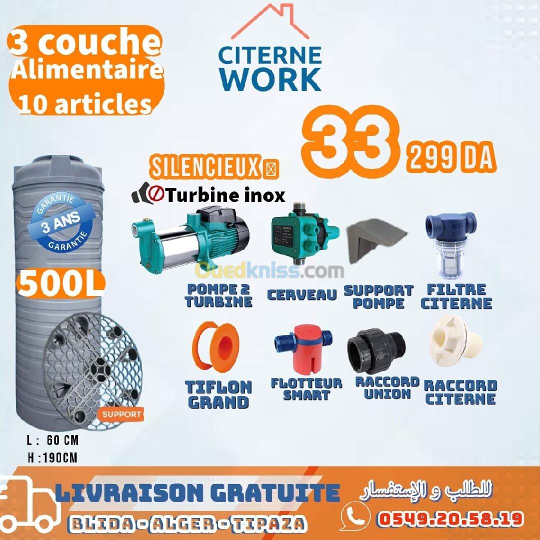 Packs citerne 10 articles livraison gratuit 