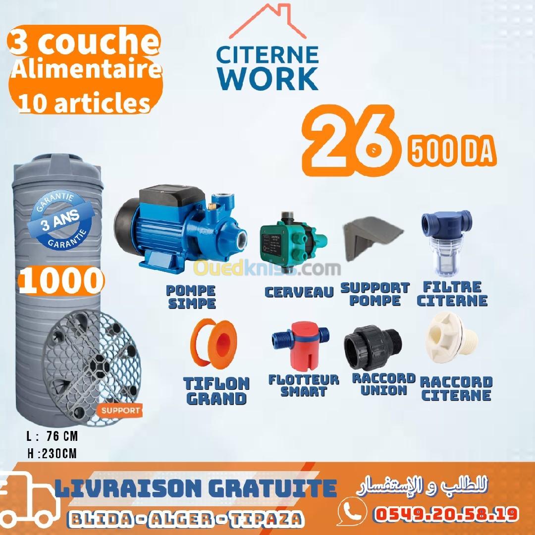 Packs citerne 10 articles livraison gratuit 