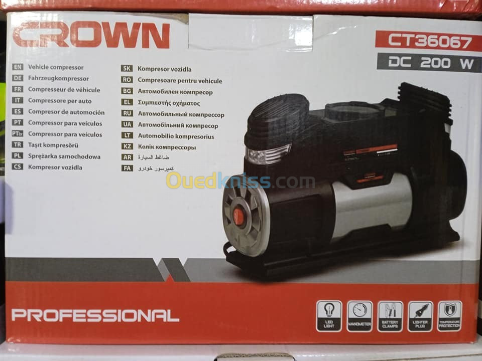 Compresseur De Voiture 200W 