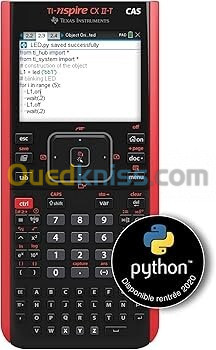 Calculatrice Graphique Texas Instruments TI-Nspire CX II-T CAS Edition Python Originale