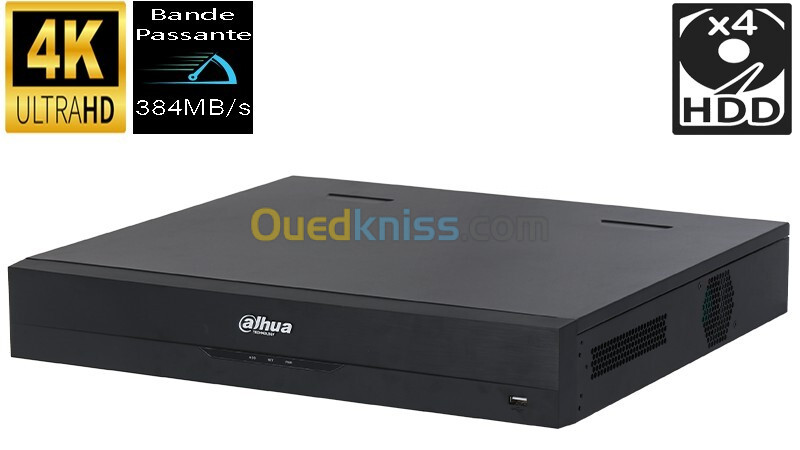 ENREGISTREUR VIDEO RESEAU 32CH 2HDD /4HDD /8HDD 384Mbps DAHUA TECHNOLOGY