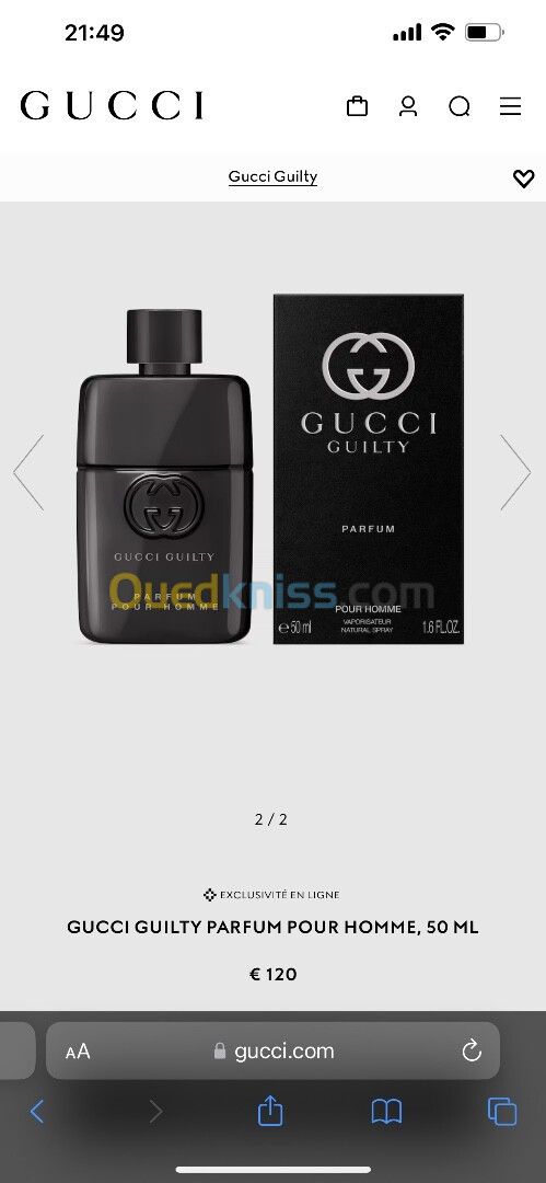 Parfum Gucci guilty original 