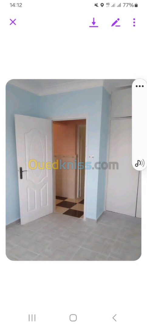 Vente Appartement F03 Alger Les eucalyptus