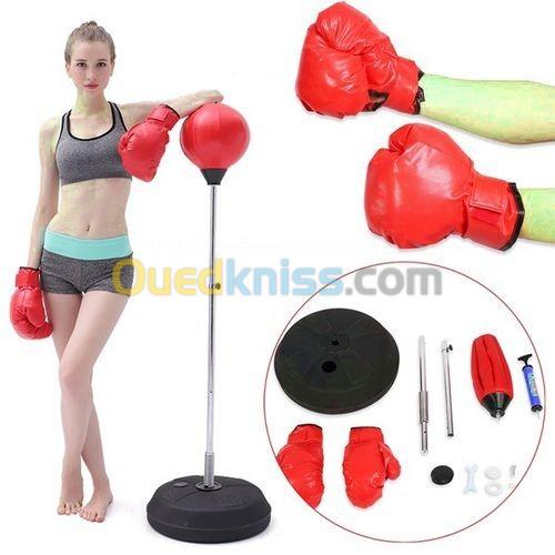 Punching Ball Hauteur Ajustable de 126 à 146cm