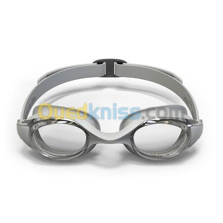 Lunettes de natation - ready - taille unique - verres transparents - gris