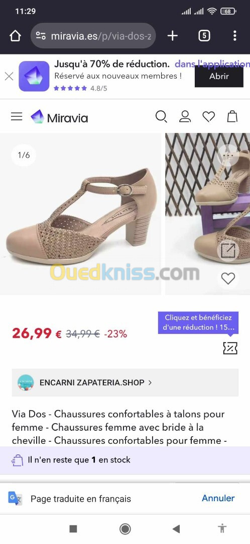 Chaussures espagnoles 