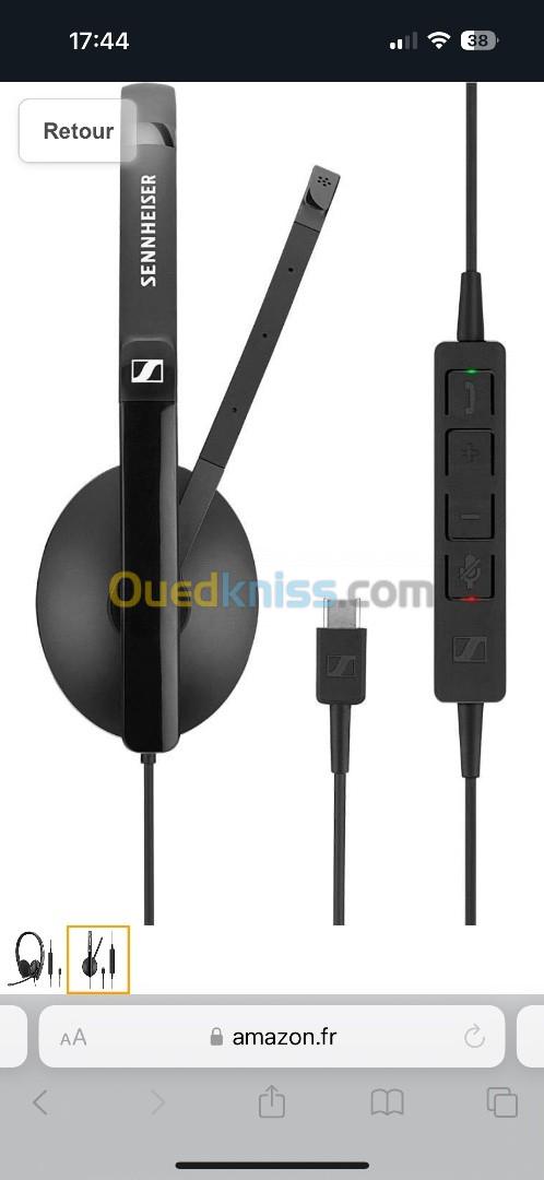 Casque pc gamer Sennheiser SC 160 Usb