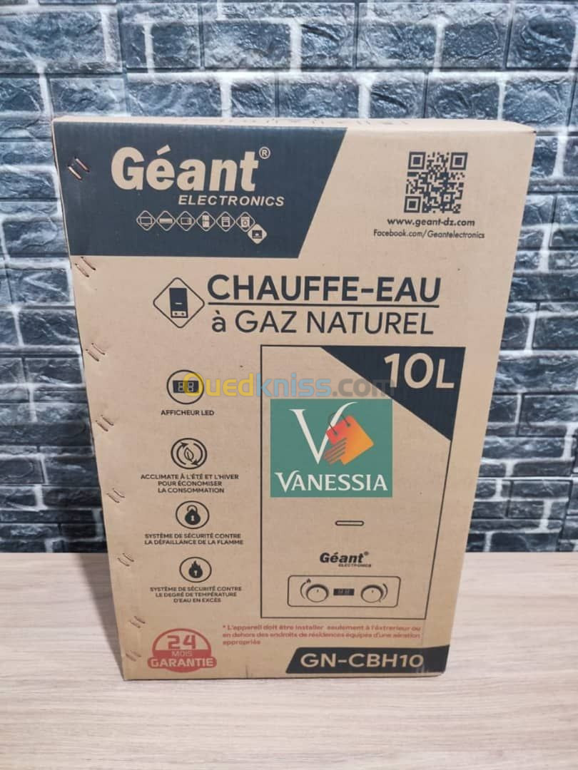 Chauffe bain 10l marque géant en promotion 