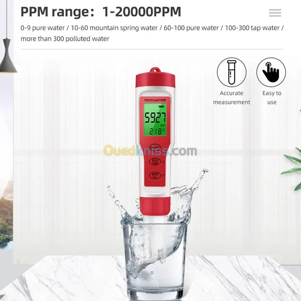 Ph tds metre 4en1 