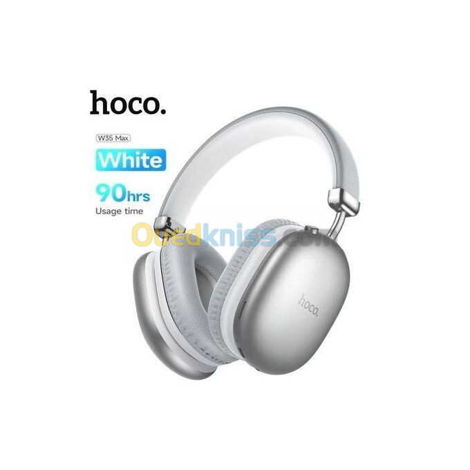 CASQUE Hoco W35 Max 90H d'autonomie . Sans Fil Bluetooth 5.3