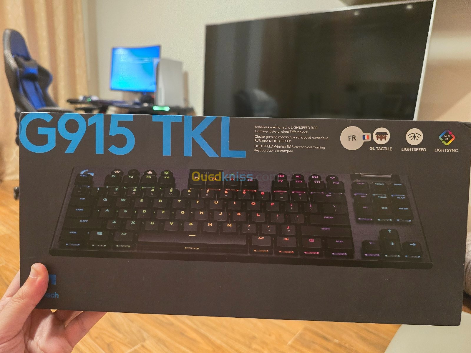 Clavier mécanique logitech G915 TKL