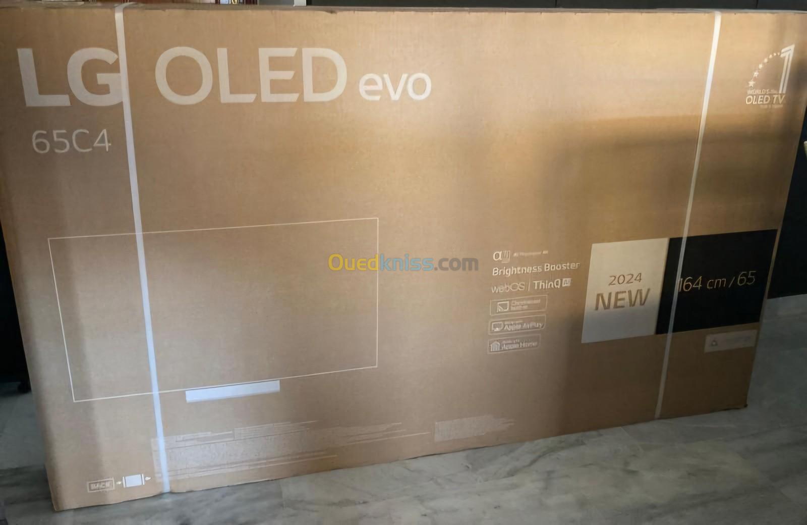 TV LG OLED EVO 65" C4 55" C4  SMART 4K 144FPS HDMI 2.1 NEW 2024 EUROPÉEN 