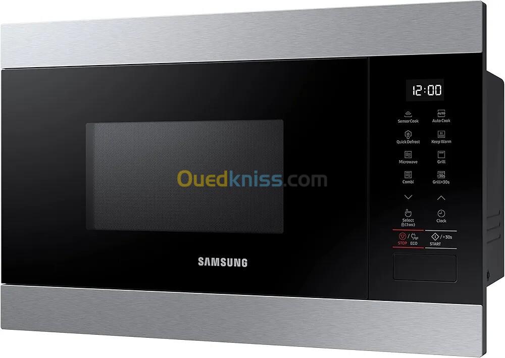 MICRO-ONDE SAMSUNG ENCASTRABLE 22L 850WATT GRILL MG22M8274CT EUROPÉEN 