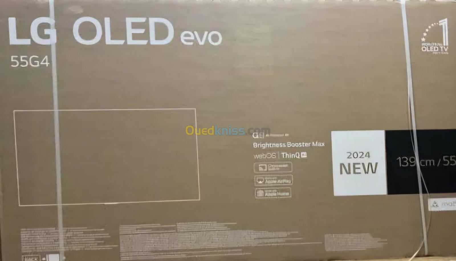 TV LG OLED EVO GALLERY EDITION 55" G4 SMART 4K 144FPS HDMI 2.1 NEW 2024 EUROPÉEN 