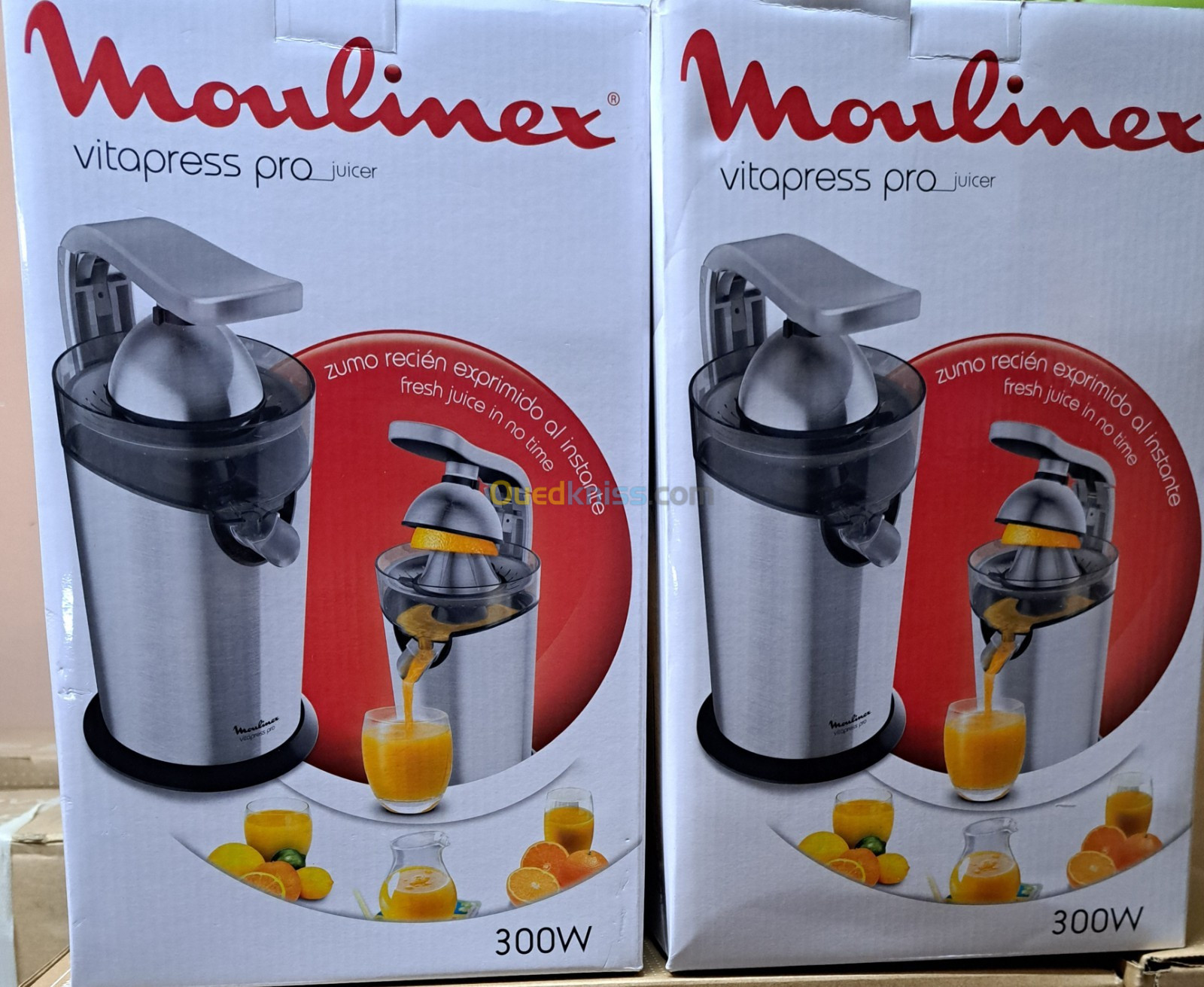 Moulinex Vitapress Pro presse-agrume électrique 300 W Acier inoxydable