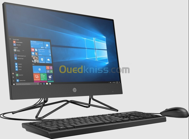 HP 200 G4 All-in-One I3-10110U 4GO DDR4 1TO 21.5 Pouces 