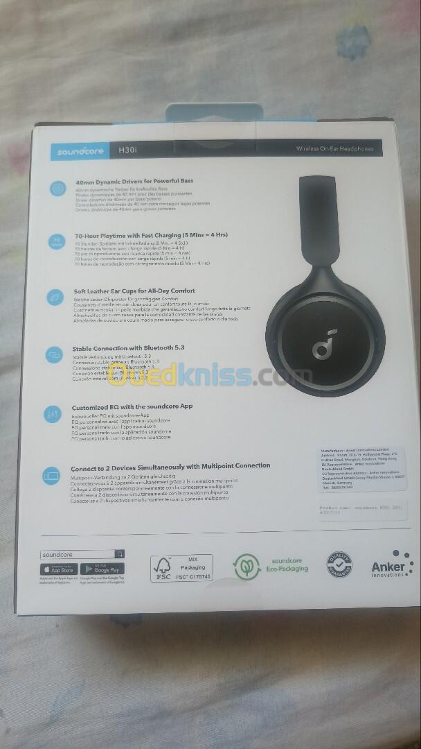 Casque anker h30i 