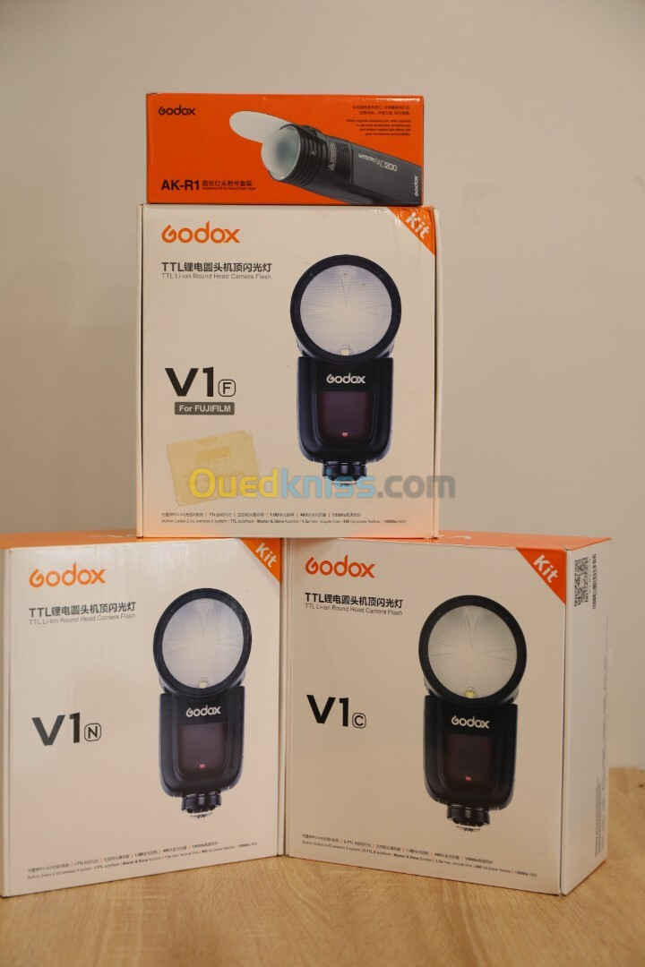 GODOX FLASH TT520II- V1 - V860III