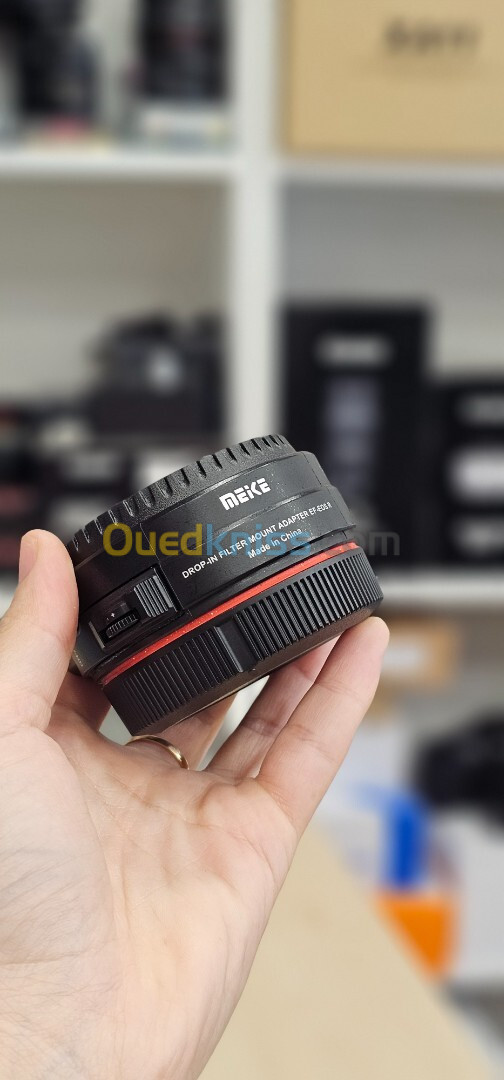 Bague adaptateur avec filtre Ef - eos R 