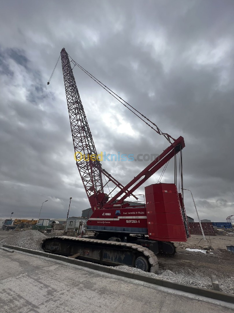 Location de grue sur chenille 250T