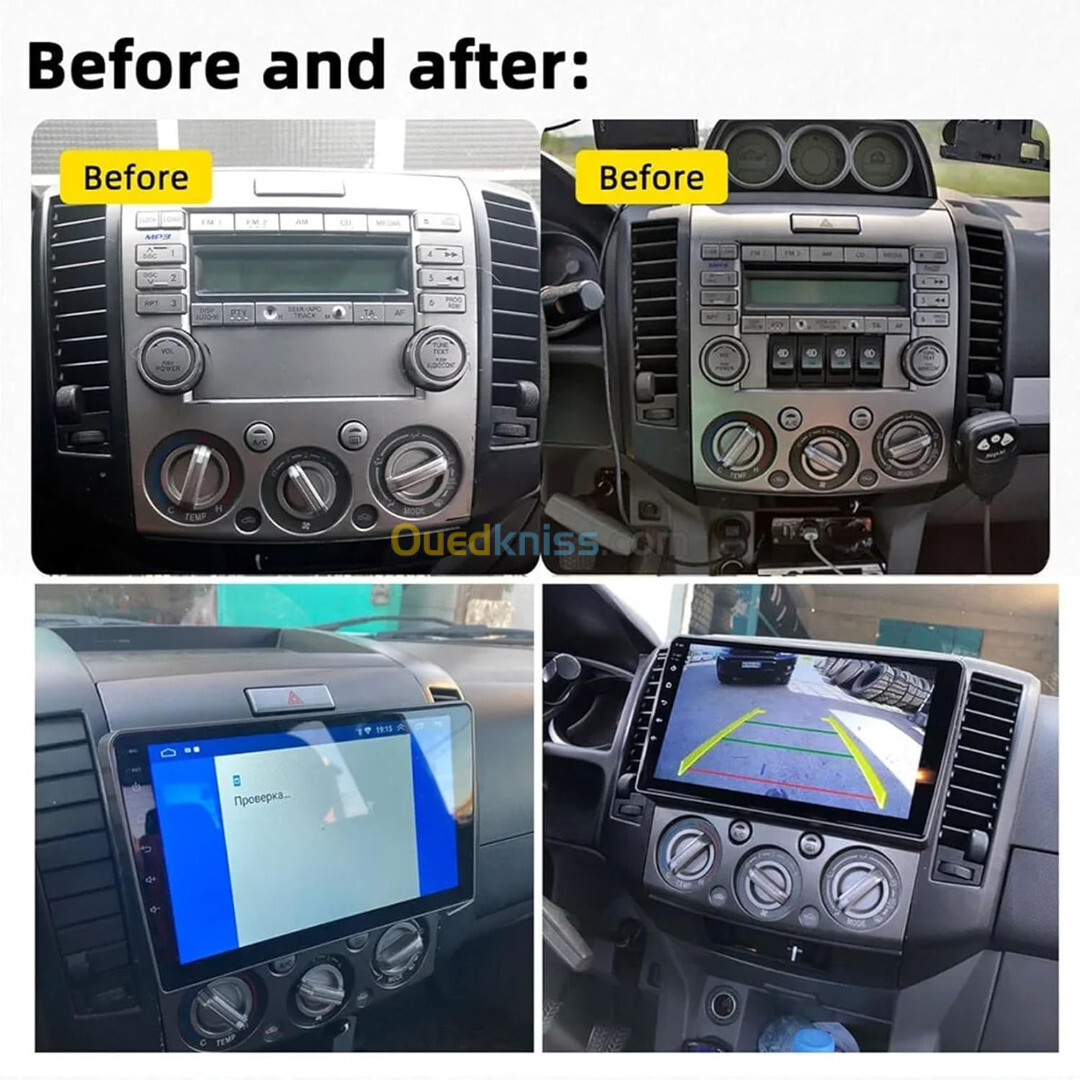 autoRadio ANDROID Mazda BT-50/Ford Ranger