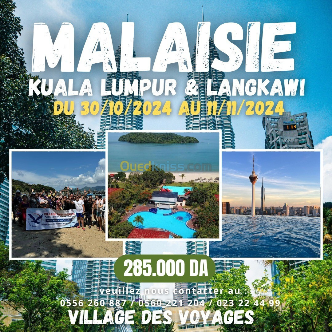 Voyage organisé en Malaisie promo 