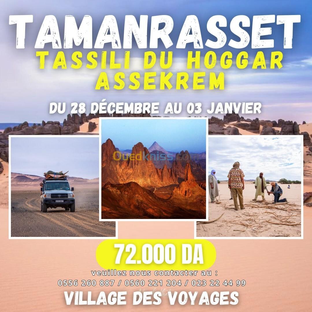 Tamanrasset - Tassili du Hoggar - ASSEKREM - Spécial fin d'année 