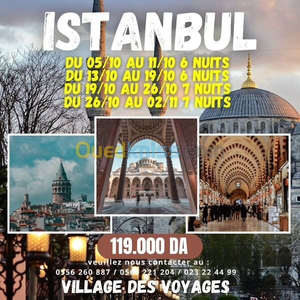 Voyage organisé en Turquie - Octobre 2024