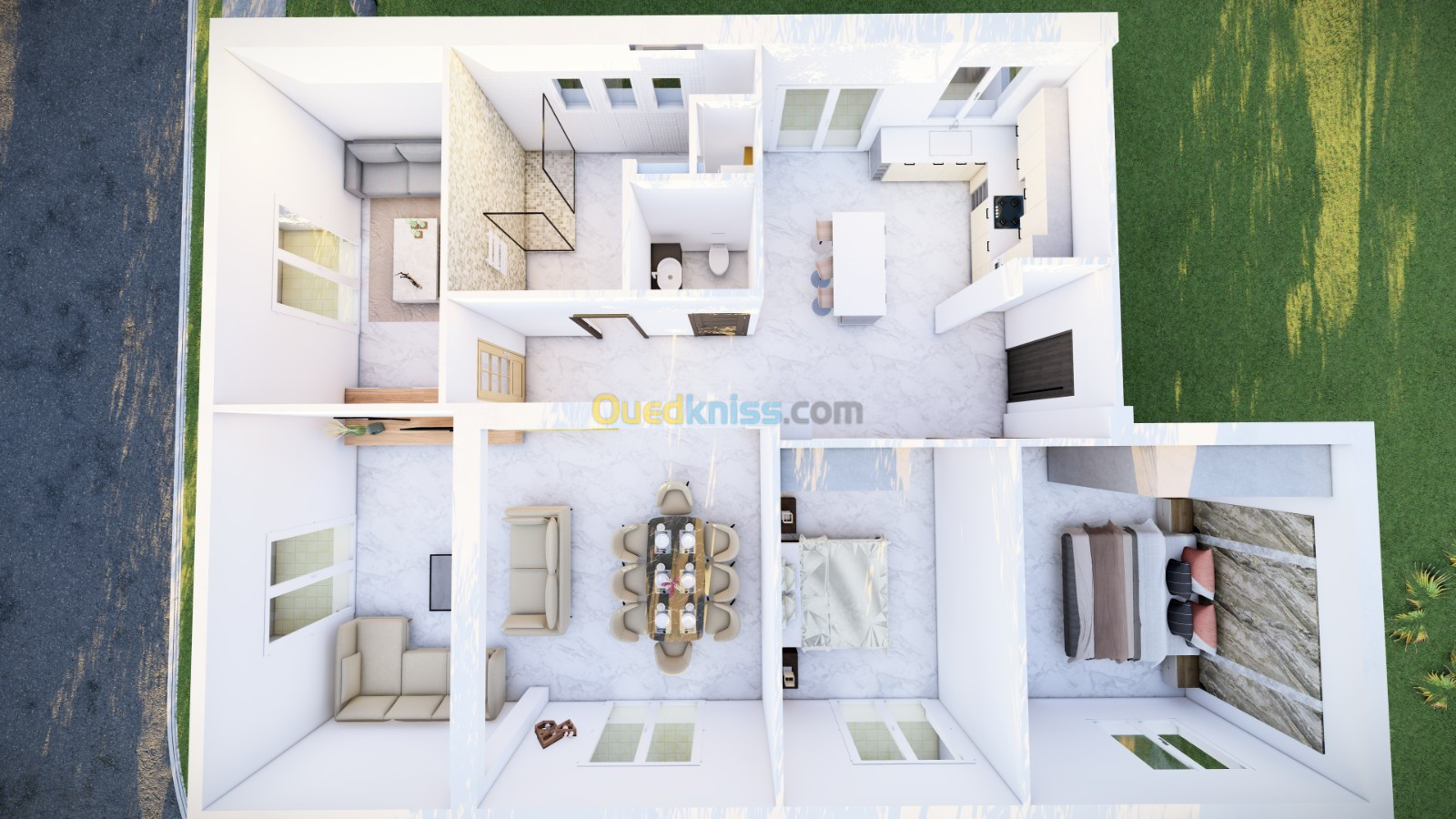 Architecte- Architecte Designer/ Designe D'interieur/ Freelancer/ Conception 2D/ Modélisation 3D