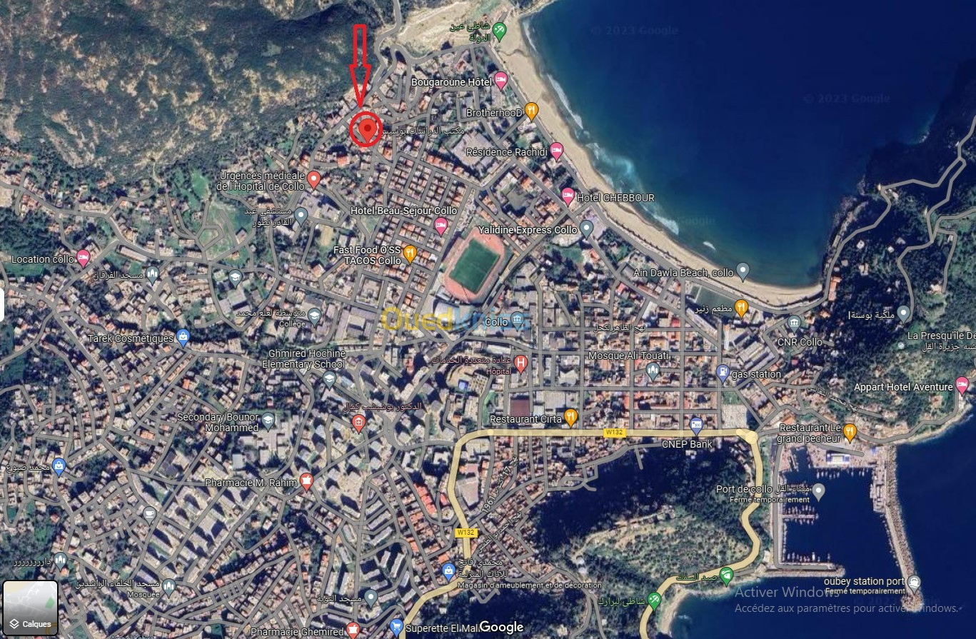 Location Niveau De Villa F2 Skikda Collo