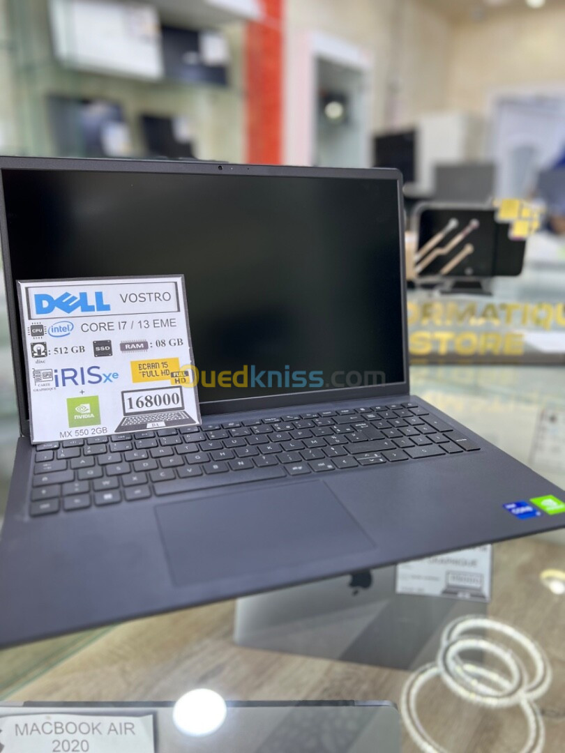 DELL VOSTO I7 - 13eme 512-08 GB DOUBLE CARTE GRAPHIQUE 