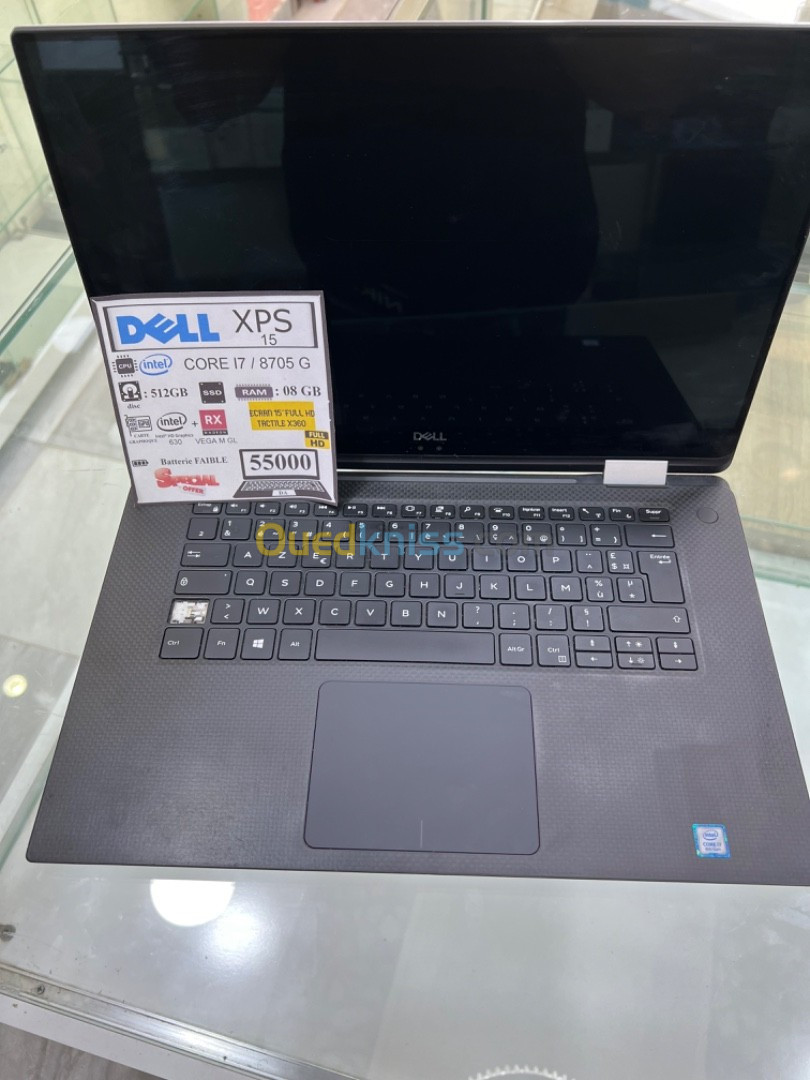 DELL XPS 15 i7 - 8705G X360 TACTILE 